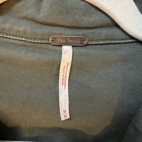 BN Free People Distressed Ruffle Jacket M - Picture 5 of 14